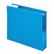 SMD64250 2" Capacity Closed Side Flexible Hanging File Pockets, Letter, Sky Blue, 25/Box By SMEAD MANUFACTURING CO.