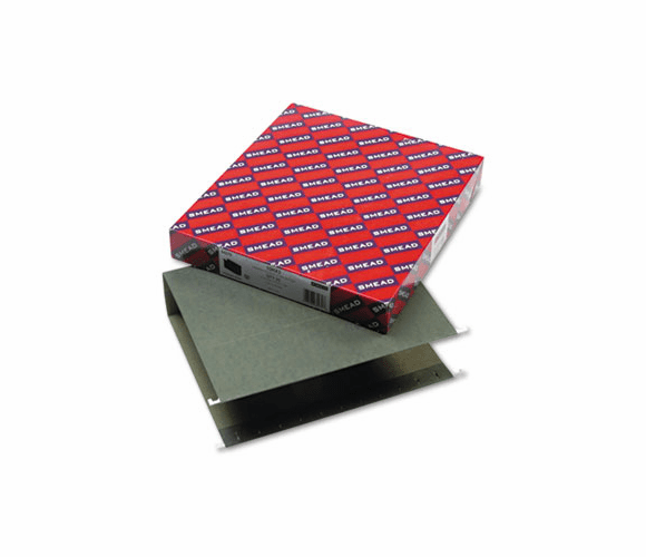 SMD64279 Three Inch Capacity Box Bottom Hanging File Folders, Letter, Green, 25/Box By SMEAD MANUFACTURING CO.