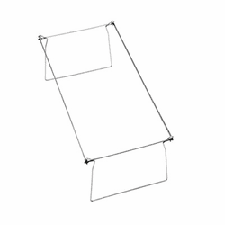 SMD64870 Hanging Folder Frame, Letter Size, 23-27" Long, Steel, 2/Pack By SMEAD MANUFACTURING CO.