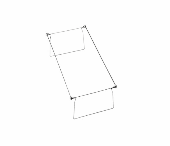 SMD64870 Hanging Folder Frame, Letter Size, 23-27" Long, Steel, 2/Pack By SMEAD MANUFACTURING CO.