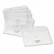 SMD68195 Side/Top Loading Envelope, Jacket, 8 1/2 x 7, Poly, Clear, 5/Pack By SMEAD MANUFACTURING CO.