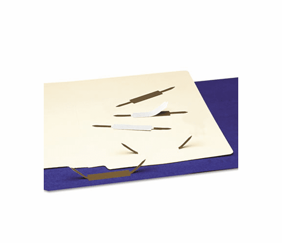 SMD68210 Standard Adhesive Steel Paper File Fasteners, One Inch Capacity, Brown, 100/Box By SMEAD MANUFACTURING CO.