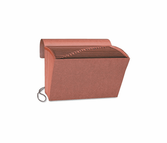SMD70318 Heavy-Duty A-Z Expanding File, 21 Pocket, Letter, Leather-Like Redrope By SMEAD MANUFACTURING CO.