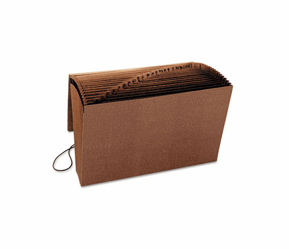 SMD70320 Heavy-Duty A-Z Expanding File, 21 Pocket, Legal, Leather-Like Redrope By SMEAD MANUFACTURING CO.