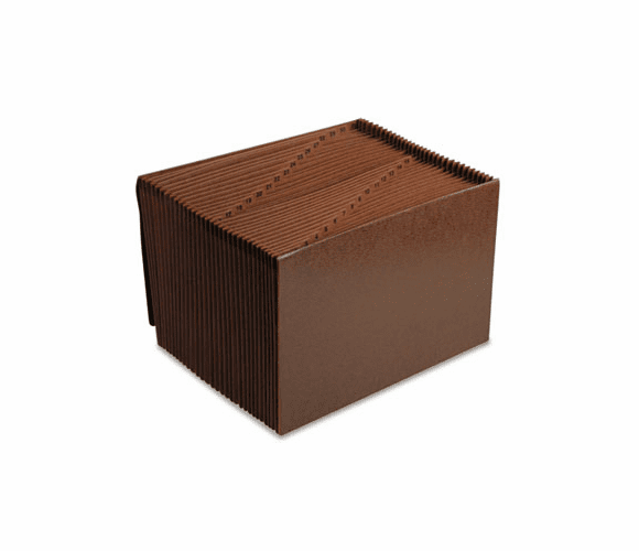 SMD70369 1-31 Expanding Files, 31 Pockets, Legal, Leather-Like Redrope By SMEAD MANUFACTURING CO.