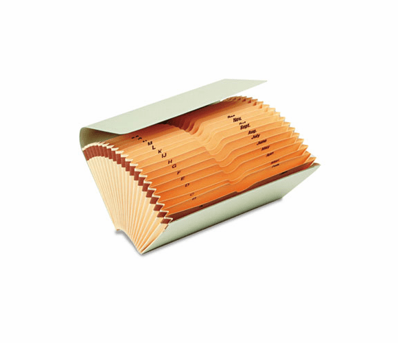 SMD70506 Bankers' Check File Folder with Pockets, Thumbcut, Expanding 9.75 x 5, Manila By SMEAD MANUFACTURING CO.