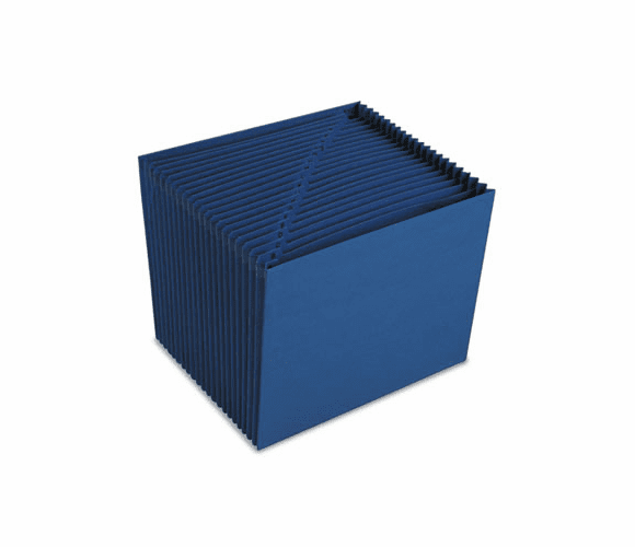 SMD70720 Heavy-Duty A-Z Open Top Expanding Files, 21 Pockets, Letter, Navy Blue By SMEAD MANUFACTURING CO.