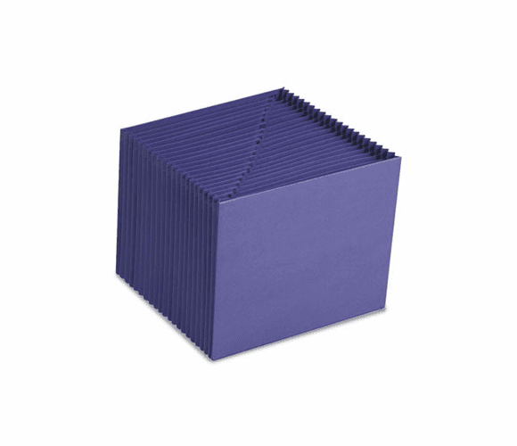 SMD70721 Heavy-Duty A-Z Open Top Expanding Files, 21 Pockets, Letter, Purple By SMEAD MANUFACTURING CO.