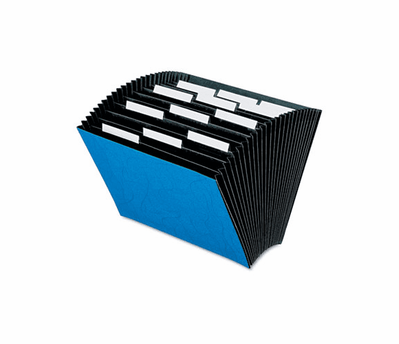 SMD70745 Designer Expanding File, 12 Pockets, 1/3 Tab, Letter, Dark Blue By SMEAD MANUFACTURING CO.