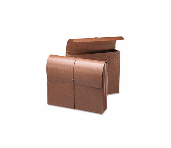 SMD71353 3 1/2 Inch Expansion Wallets, Letter, Leather-Like Redrope By SMEAD MANUFACTURING CO.