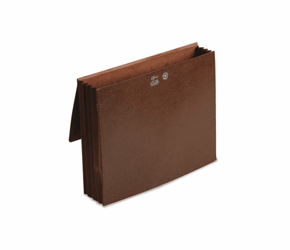 SMD71453 3 1/2 Inch Expansion Wallets with Tyvek, Letter, Leather-Like Redrope By SMEAD MANUFACTURING CO.