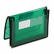 SMD71951 2 1/4 Inch Expansion Wallet, Poly, Letter, Translucent Green By SMEAD MANUFACTURING CO.