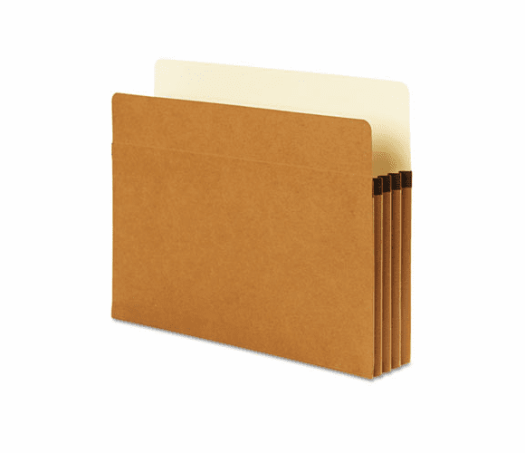 SMD73230 SuperTab Pocket, Redrope, 3 1/2 Inch Expansion, Letter, 25/Box By SMEAD MANUFACTURING CO.