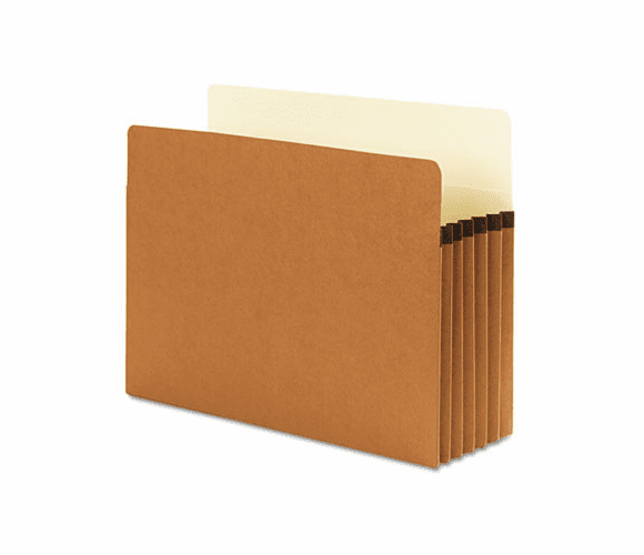 SMD73240 SuperTab Pocket, Redrope, 5 1/4 Inch Expansion, Letter, 10/Box By SMEAD MANUFACTURING CO.
