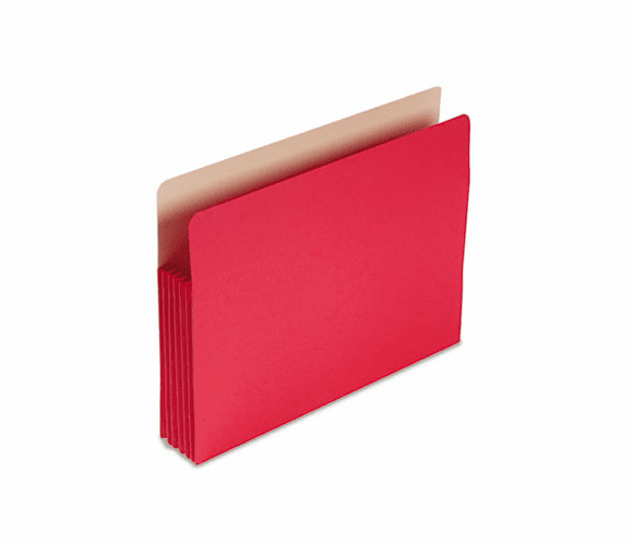 SMD73241 5 1/4 Inch Expansion Colored File Pocket, Straight Tab, Letter, Red By SMEAD MANUFACTURING CO.