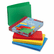 SMD73500 Expansion Drop Front File Pockets, Straight Tab, Poly, Letter, Assorted, 4/Box By SMEAD MANUFACTURING CO.