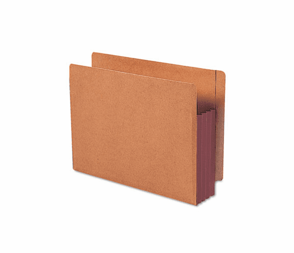 SMD73681 3 1/2 Inch Expansion File PocketsStraight Tab, Letter, Brown, 10/Box By SMEAD MANUFACTURING CO.