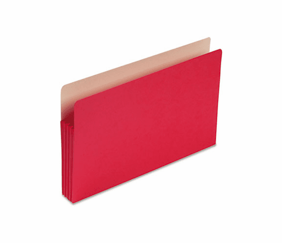 SMD74231 3 1/2 Inch Expansion Colored File Pocket, Straight Tab, Legal, Red By SMEAD MANUFACTURING CO.