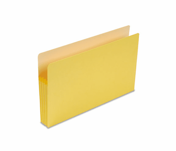 SMD74233 3 1/2 Inch Expansion Colored File Pocket, Straight Tab, Legal, Yellow By SMEAD MANUFACTURING CO.