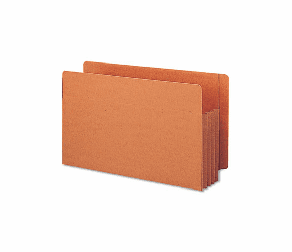 SMD74780 3 1/2 Inch Expansion File TUFF Pockets, Straight, Legal, Redrope, 10/Box By SMEAD MANUFACTURING CO.