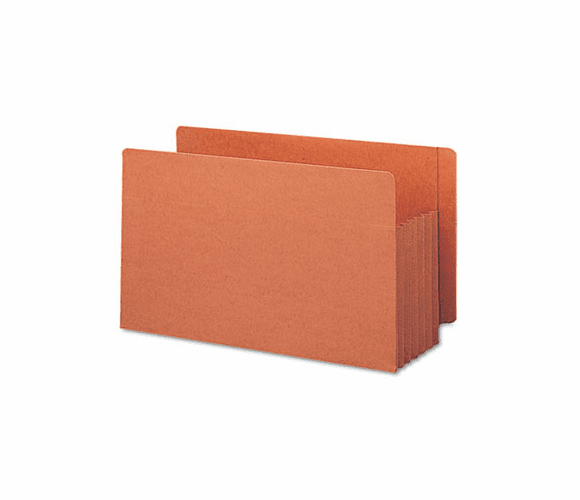 SMD74790 TUFF Pocket Five Inch Expansion File Pockets, Straight, Legal, Redrope, 10/Box By SMEAD MANUFACTURING CO.