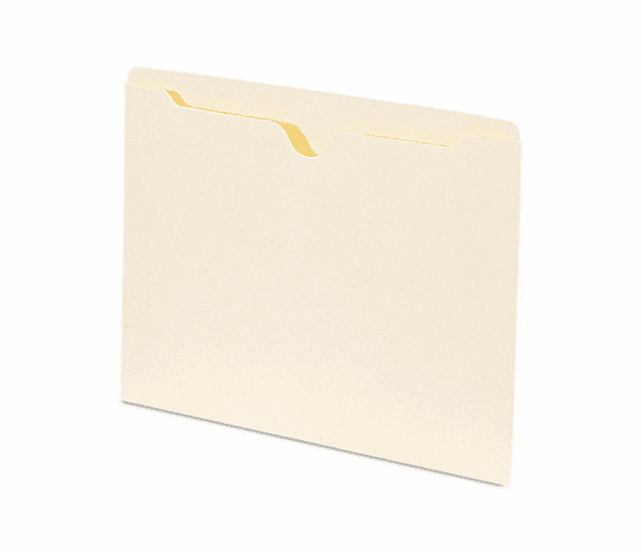 SMD75410 Recycled File Jackets, Letter, 11 Point Manila, 100/Box By SMEAD MANUFACTURING CO.