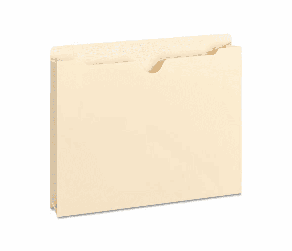 SMD75560 Double-Ply Top File Jackets, Two Inch Expansion, Letter, 11 Point Manila, 50/Box By SMEAD MANUFACTURING CO.