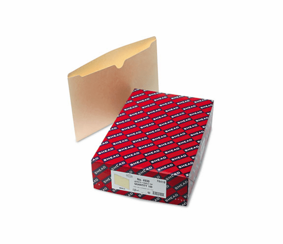 SMD76410 File Jackets, Legal, 11 Point Manila, 100/Box By SMEAD MANUFACTURING CO.