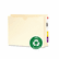 SMD76510 Recycled End Tab File Jacket, Letter, Two Inch Expansion, Manila, 25/Box By SMEAD MANUFACTURING CO.