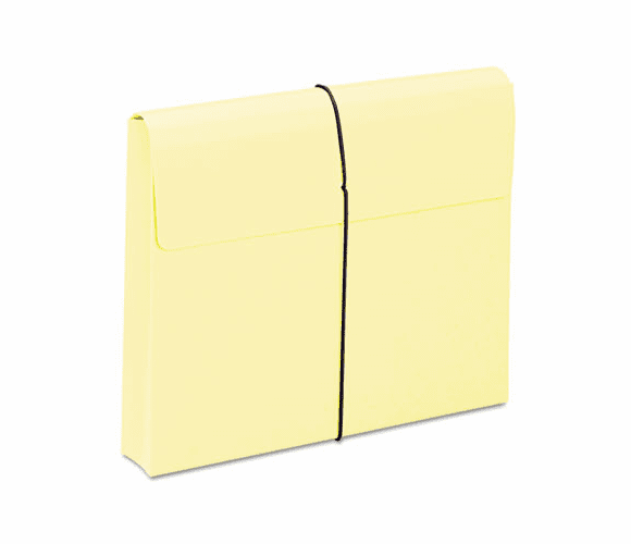 SMD77206 Two Inch Expansion Wallet with String, Letter, Yellow, 10/BX By SMEAD MANUFACTURING CO.