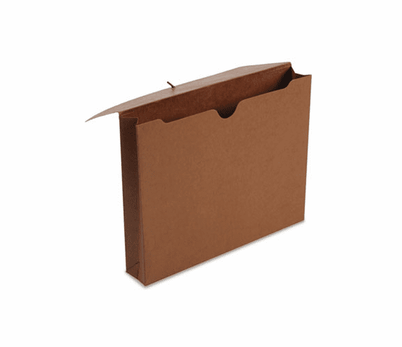 SMD77243 Two Inch Expansion Wallet with Cord, Letter, Redrope By SMEAD MANUFACTURING CO.