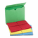 SMD77251 Two Inch Expansion Wallet, Elastic Cord, Letter, Blue/Green/Red/Yellow, 50/Box By SMEAD MANUFACTURING CO.