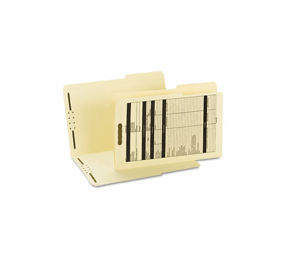 SMD78210 Mortgage Folders, Two Fasteners, 2/5 Tab, Legal, Manila, 50/Box By SMEAD MANUFACTURING CO.