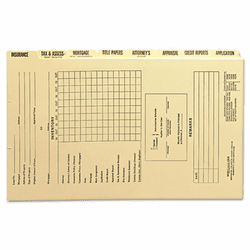 SMD78278 Dividers for Mortgage File Folder, Eight/Set By SMEAD MANUFACTURING CO.