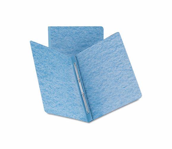 SMD81050 Side Opening Pressboard Report Cover, Prong Fastener, Letter, Blue By SMEAD MANUFACTURING CO.