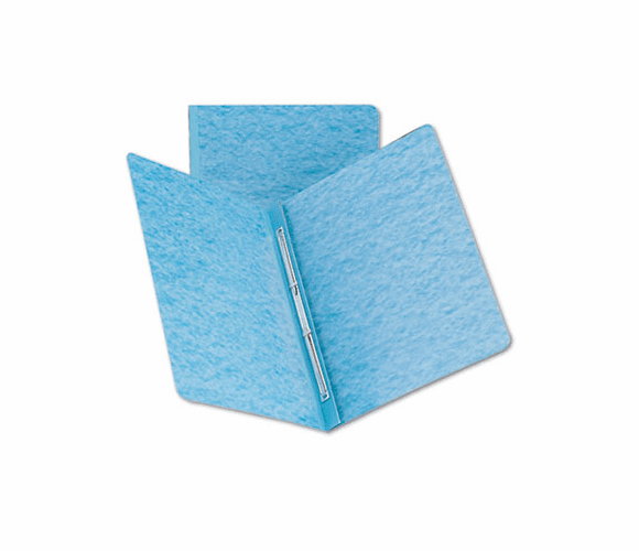SMD81052 Side Opening PressGuard Report Cover, Prong Fastener, Letter, Blue By SMEAD MANUFACTURING CO.