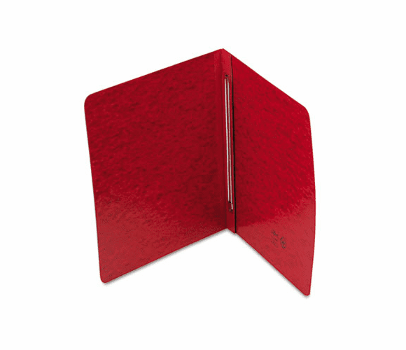 SMD81252 Side Opening PressGuard Report Cover, Prong Fastener, Letter, Bright Red By SMEAD MANUFACTURING CO.
