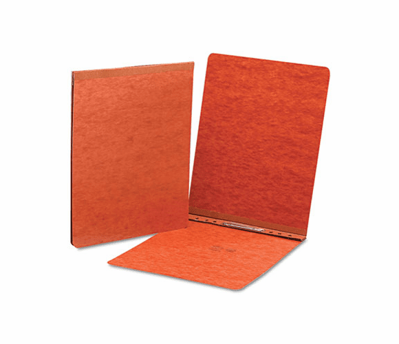 SMD81725 End Opening Pressboard Report Cover, Prong Fastener, Letter, Red By SMEAD MANUFACTURING CO.