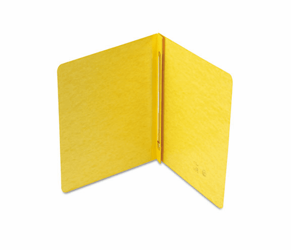 SMD81852 Side Opening PressGuard Report Cover, Prong Fastener, Letter, Yellow By SMEAD MANUFACTURING CO.