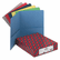 SMD87850 Two-Pocket Portfolio, Embossed Leather Grain Paper, Assorted, 25/Box By SMEAD MANUFACTURING CO.