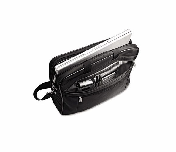 SML432681041 15.6" Classic Slimbrief Notebook Case, Ballistic Nylon, 16-1/2 x 4-1/2 x 12, Black By SAMSONITE CORP/LUGGAGE DIV