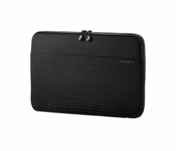 SML433221041 17" Aramon Laptop Sleeve, Neoprene, 17-1/4 x 1 x 12, Black By SAMSONITE CORP/LUGGAGE DIV