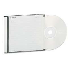 SON10CDQ80R CD-R Discs, 700MB/80min, 48x, w/Slim Jewel Cases, Silver, 10/Pack By SONY ELECTRONICS, INC.