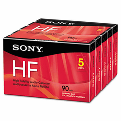 SON5C90HFR High Fidelity Audio Cassette, Normal Bias, 90 Minutes (45 x 2) By SONY ELECTRONICS, INC.
