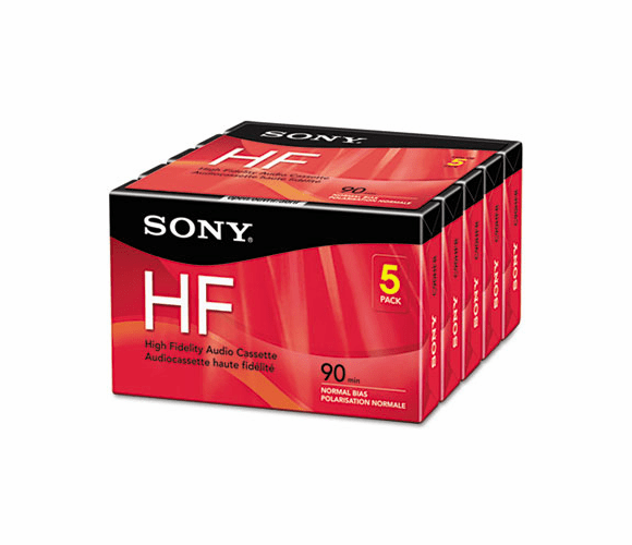 SON5C90HFR High Fidelity Audio Cassette, Normal Bias, 90 Minutes (45 x 2) By SONY ELECTRONICS, INC.