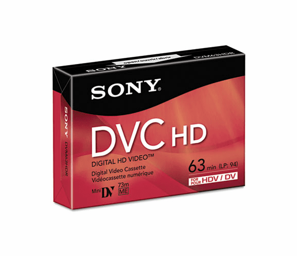 SONDVM63HDR High Definition DVC Camcorder Videotape Cassette, 63 Minutes By SONY ELECTRONICS, INC.