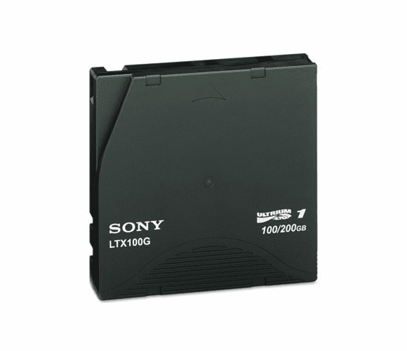 SONLTX100 1/2" Ultrium LTO-1 Cartridge, 1998ft, 100GB Native/200GB Compressed Capacity By SONY ELECTRONICS, INC.