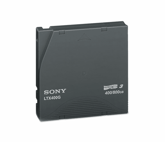 SONLTX400 1/2" Ultrium LTO-3 Cartridge, 2200ft, 400GB Native/800GB Compressed Capacity By SONY ELECTRONICS, INC.