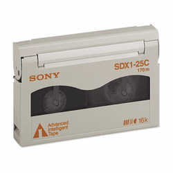 SONSDX125C 8 mm AIT-1 Cartridge, 170m, 25GB Native/65GB Compressed Capacity By SONY ELECTRONICS, INC.
