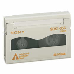SONSDX135C 8 mm AIT-1 Cartridge, 230m, 35GB Native/91GB Compressed Capacity By SONY ELECTRONICS, INC.